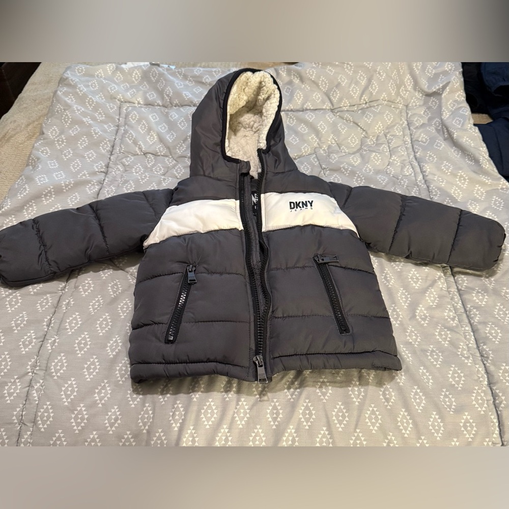 DKNY Jeans Winter Coat for Toddler Boy